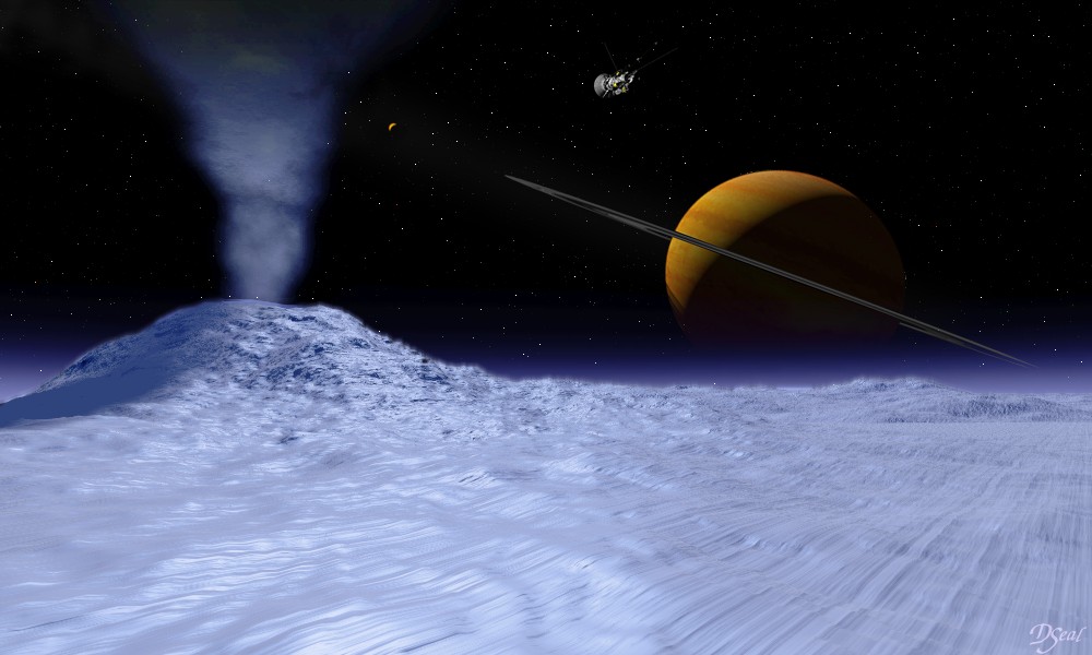 Encelado: un grande laboratorio chimico in orbita  intorno a Saturno