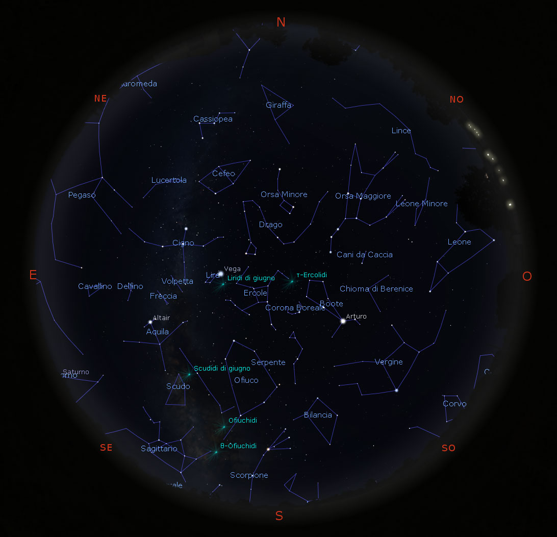 Il cielo di giugno 2021