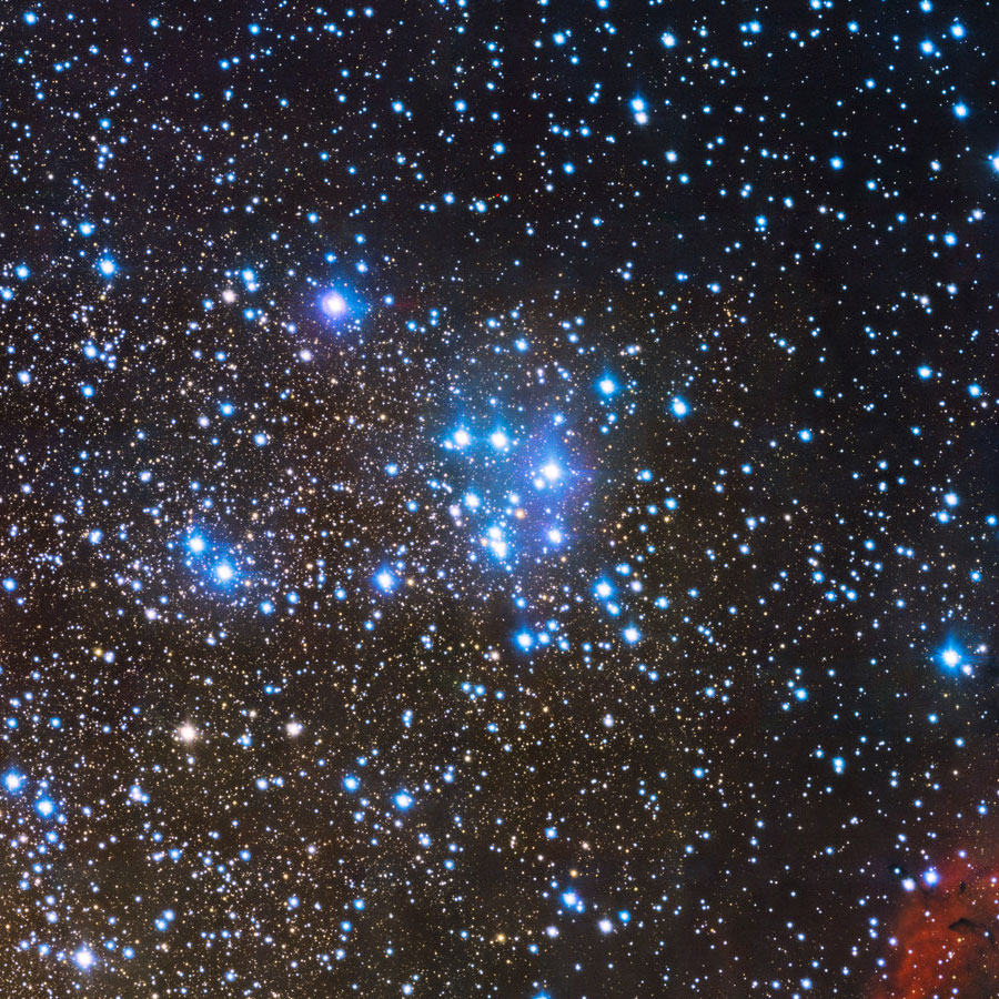 L’ammasso stellare aperto M18