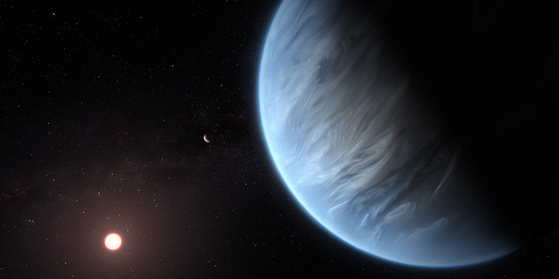 Scoperto un esopianeta con acqua nella sua atmosfera