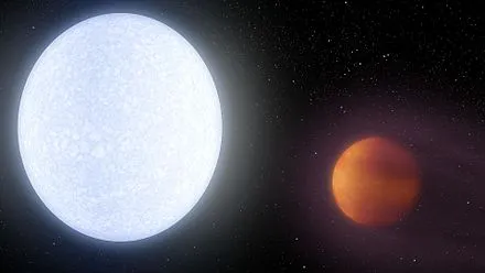 Individuato ossigeno atomico sul pianeta caldo Kelt-9b