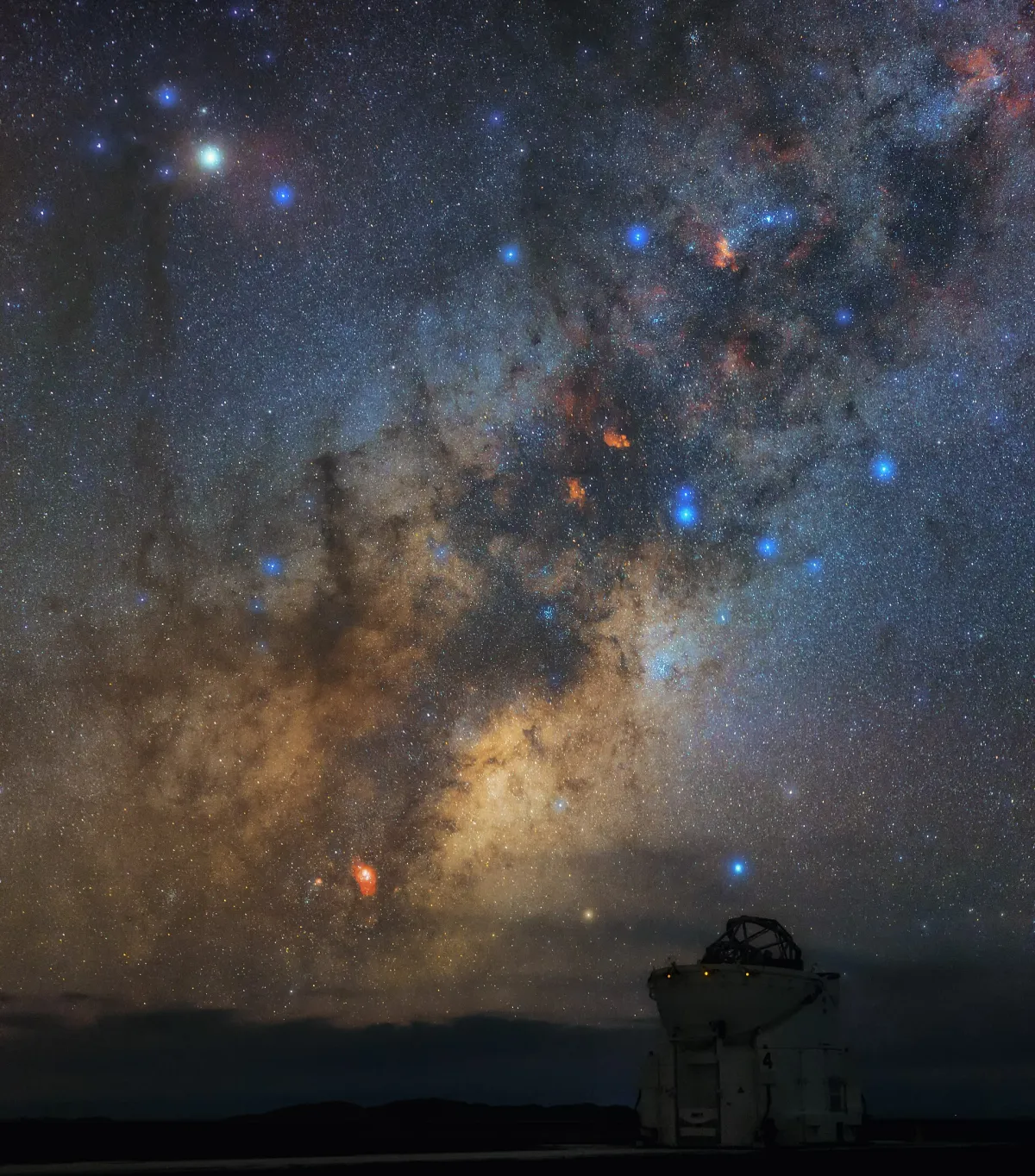Mappa stellare della costellazione Scorpione