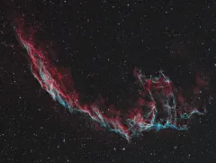 Mappa stellare per individuare NGC 6960/6992 (Nebulosa Velo)