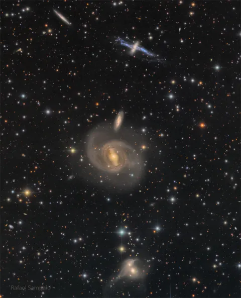 Three Galaxy Pairs