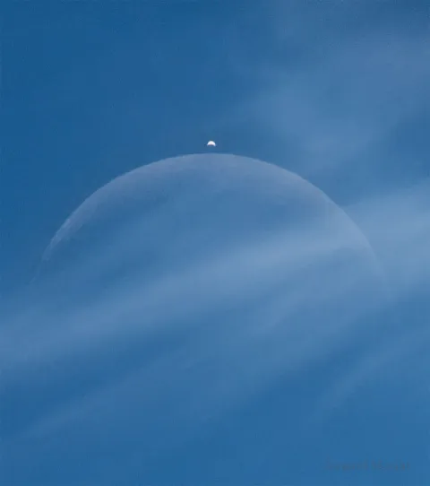 A Daytime Eclipse: Moon Occults Venus