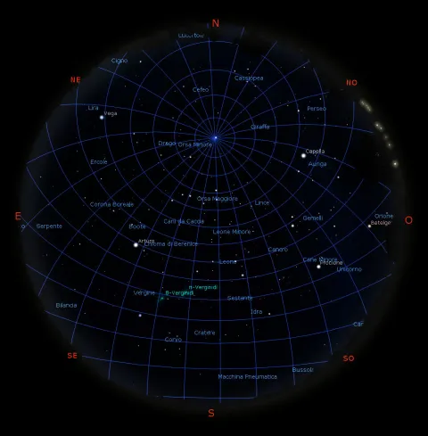 Il cielo di marzo 2020