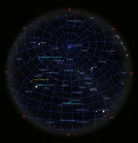Il cielo di settembre 2020