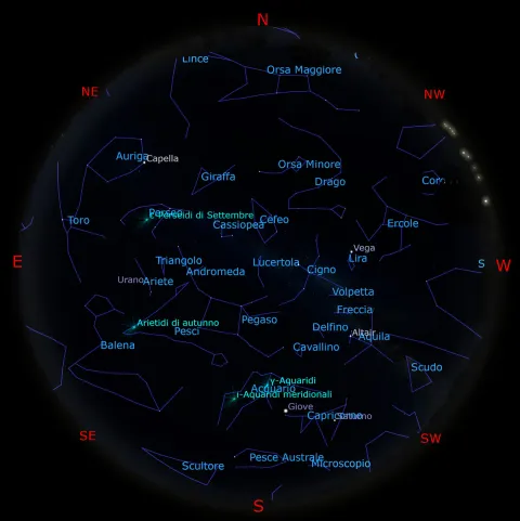 Il cielo di settembre 2021
